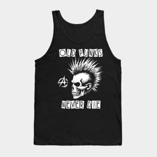 Punk Rock - Old Punks Never Die Tank Top